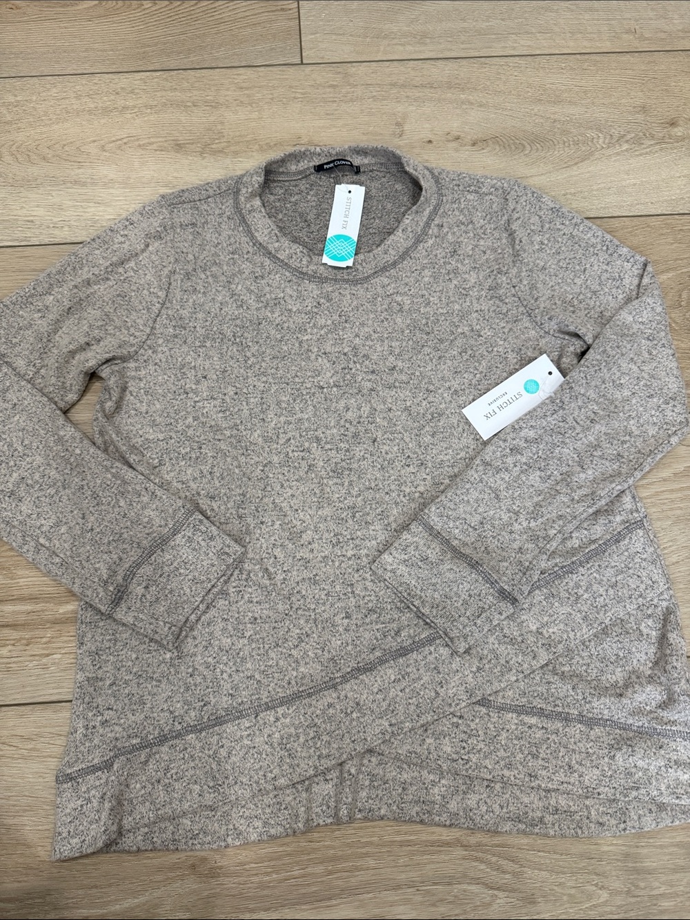 NWT Stitch Fix Pink Clover Sweater